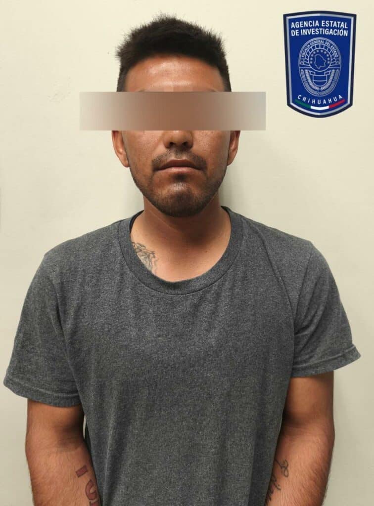 Captura COE a masculino con diversas dosis de cocaína y mariguana
