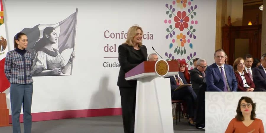 Maru Campos impulsa desarrollo económico en Juárez durante “La Mañanera del Pueblo”