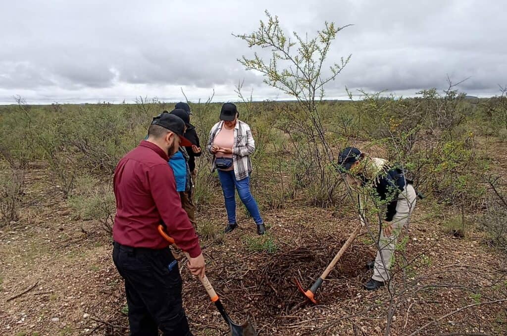 Realizan FGE y CLB rastreo en el municipio de Allende
