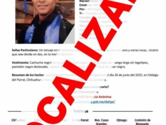 Localiza FGE a masculino con reporte de ausencia en Parral