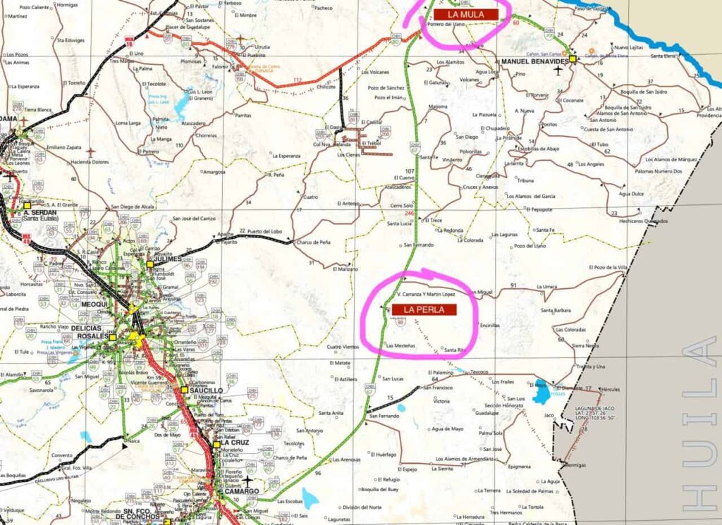 Informa Gobierno del Estado cierre de tramo carretero La Perla–La Mula