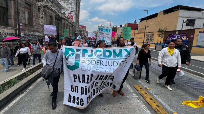 Brugada confía en que pronto se resuelva el paro en el Poder Judicial de Ciudad de México