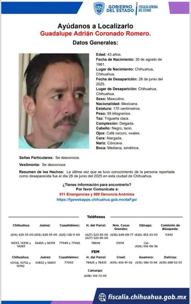 Guadalupe Adrián Coronado Romero