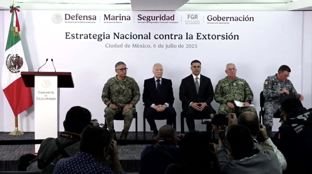 Ocho estados concentral el 66% de las extorsiones en México