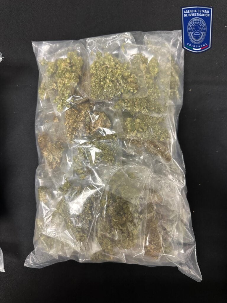 Arresta AEI a dos mujeres en posesión de cocaína y mariguana en Ciudad Juárez
