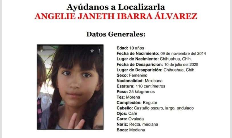Hallan con vida a Angelie cerca de su casa en la UP