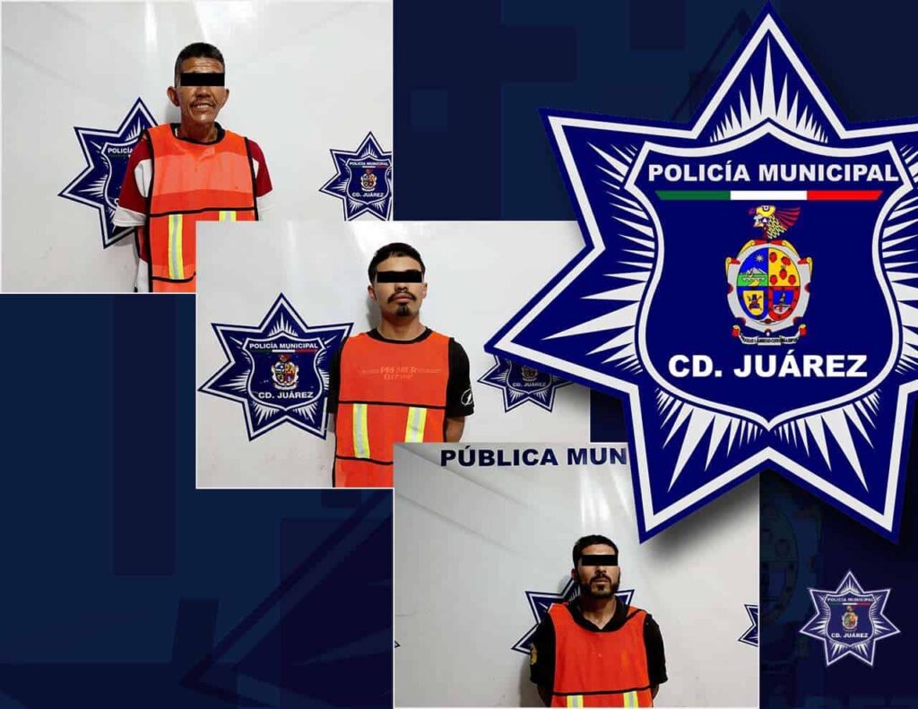 Detienen a tres prófugos de la justicia