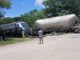 Tren Interoceánico choca con tráiler en Tabasco