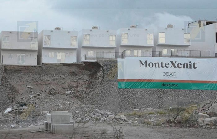 Declaran zona de alto riesgo 32 viviendas en fraccionamiento Monte Xenit