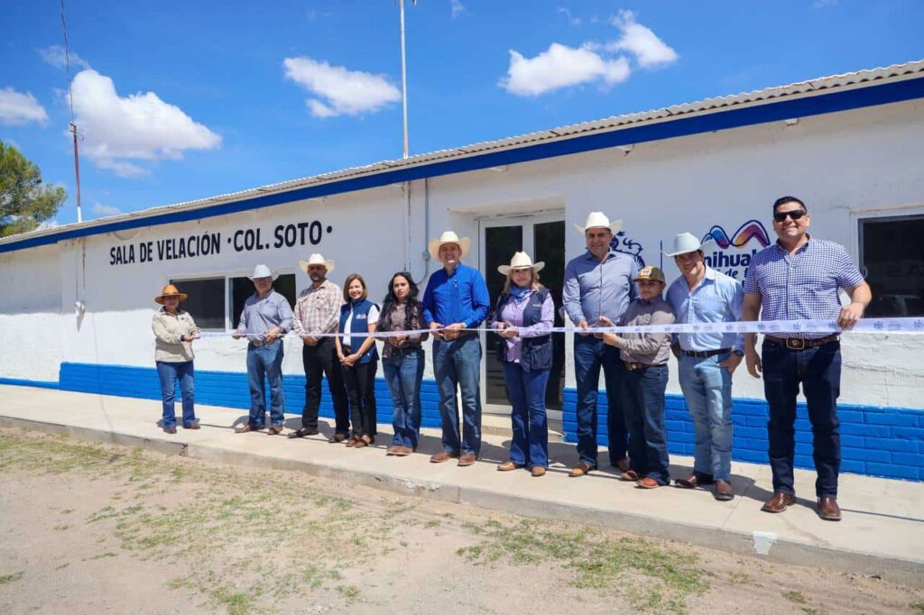 Inaugura alcalde Bonilla sala de velación en el seccional de Colonia Soto