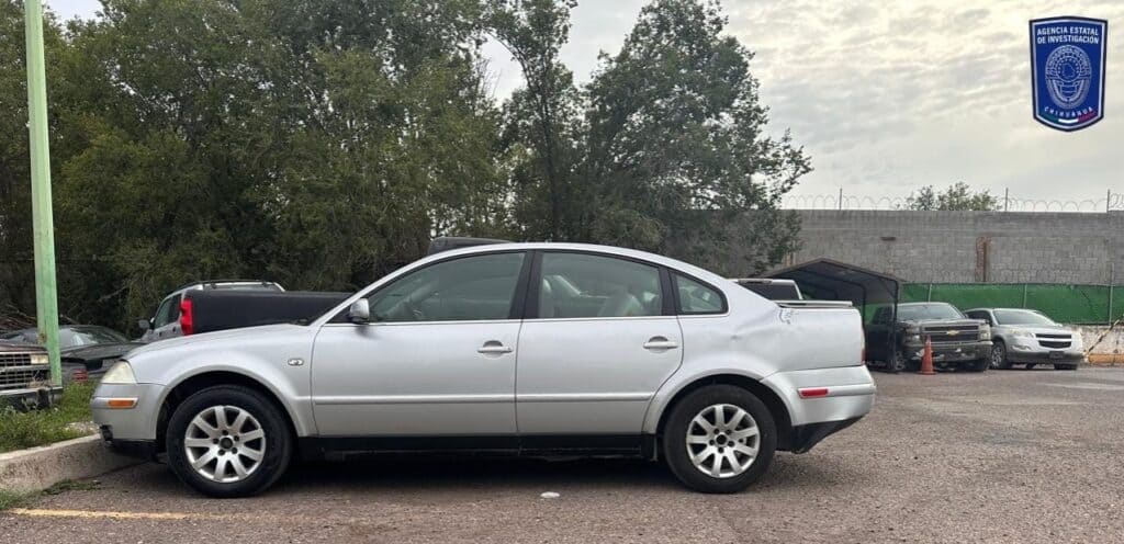 Recupera AEI Occidente automóvil VW Passat con reporte de robo