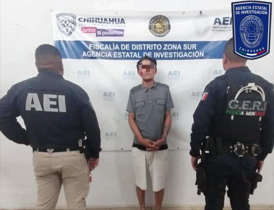 Detenido en flagrancia por el robo de una motocicleta en Parral
