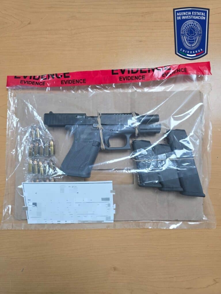 Encuentra AEI droga, arma de fuego y material balístico en domicilio del Fraccionamiento Miramar