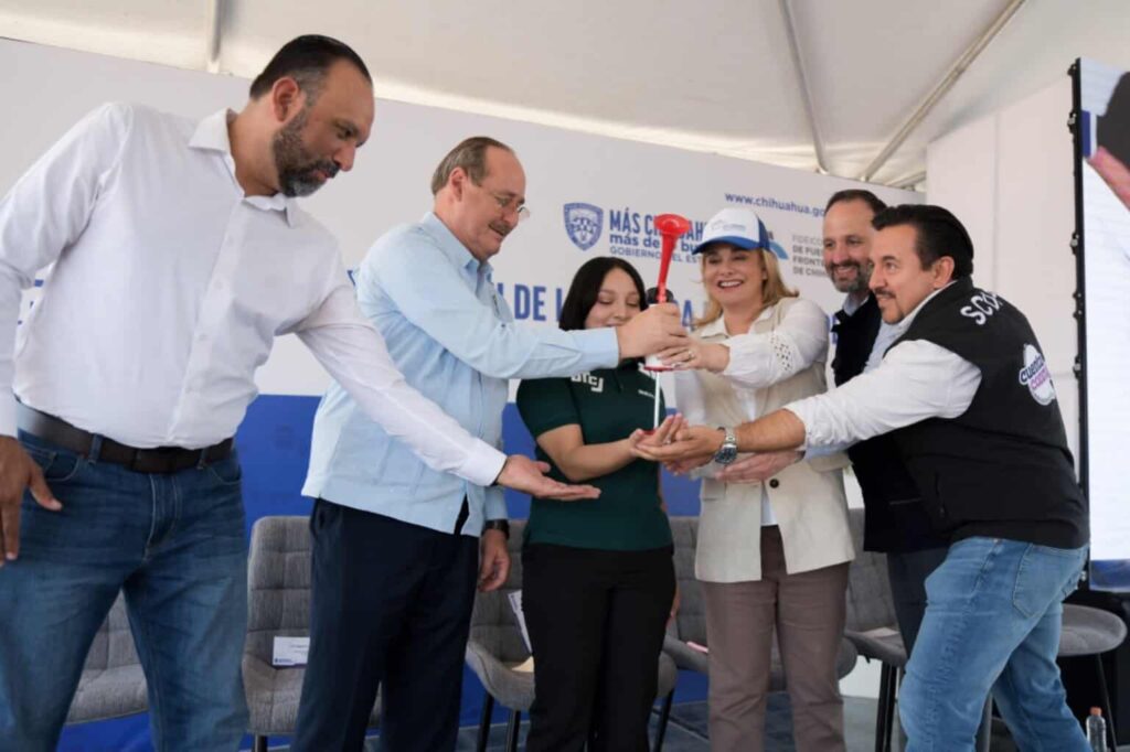 Maru Campos le cumple a juarenses: arranca obras de ampliación en la avenida Las Torres