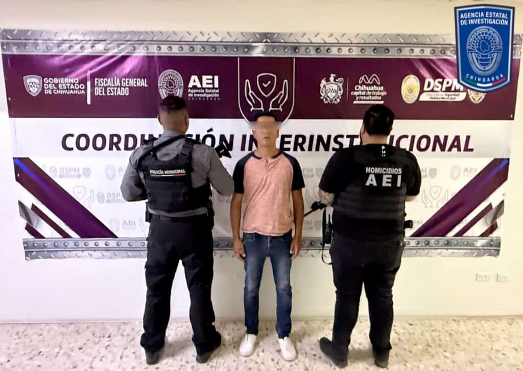 Capturan a presunto implicado en homicidio registrado en el mes de junio