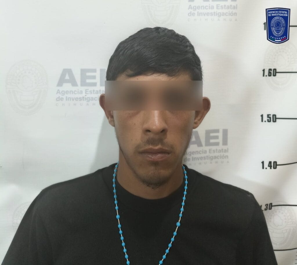Detiene AEI occidente a hombre por violencia familiar en Cuauhtémoc