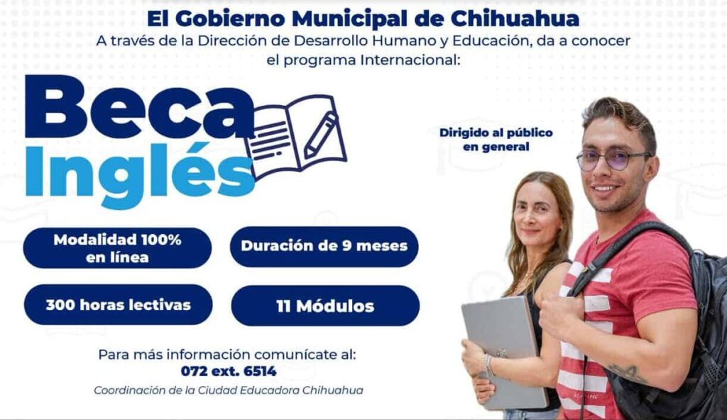 Listas inscripciones para solicitar la beca de inglés del Gobierno Municipal