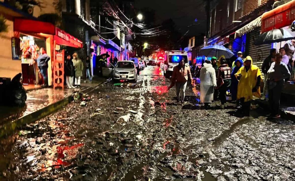 Lluvia en La Magdalena Contreras dejó 87 inmuebles afectados
