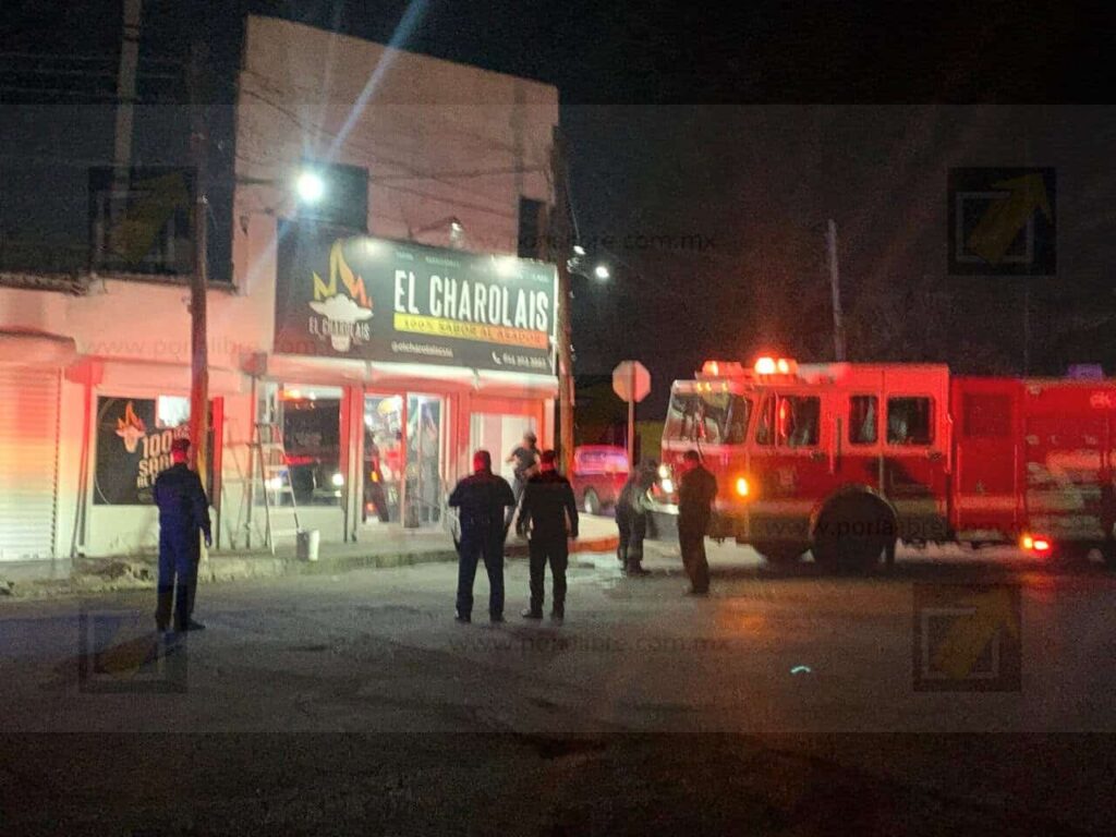 Incendio en restaurante de la colonia Palomar