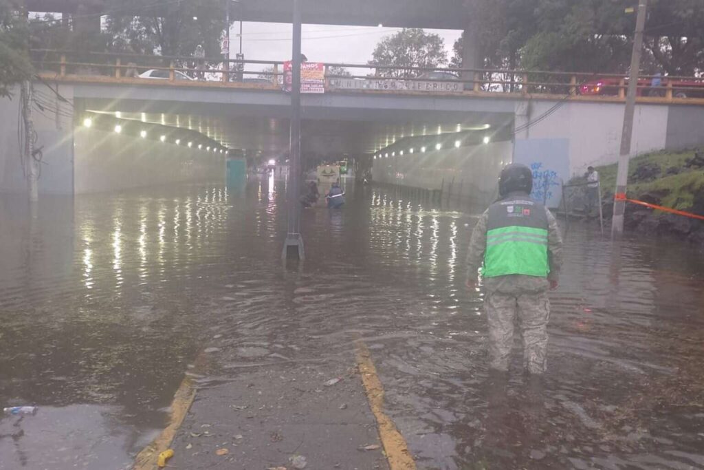 Inundaciones por lluvias en CDMX hoy 19 de julio, ¿qué vialidades se encuentran afectadas?
