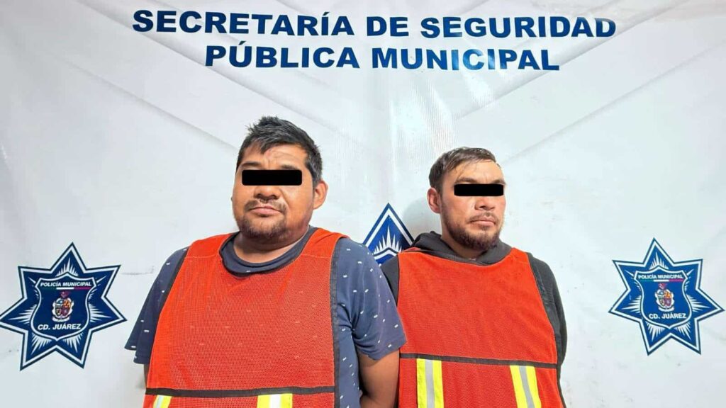 Arrestan a dos por amenazas y posesión de arma en la colonia Industrial
