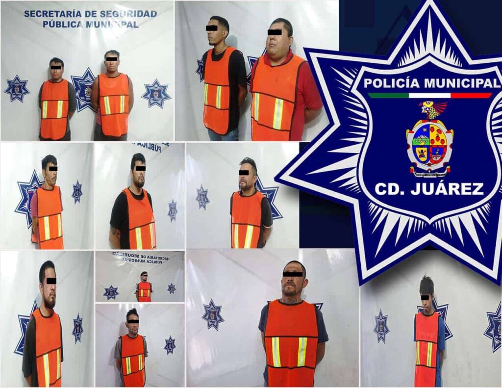 Detienen a 12 personas que contaban con orden de aprehensión