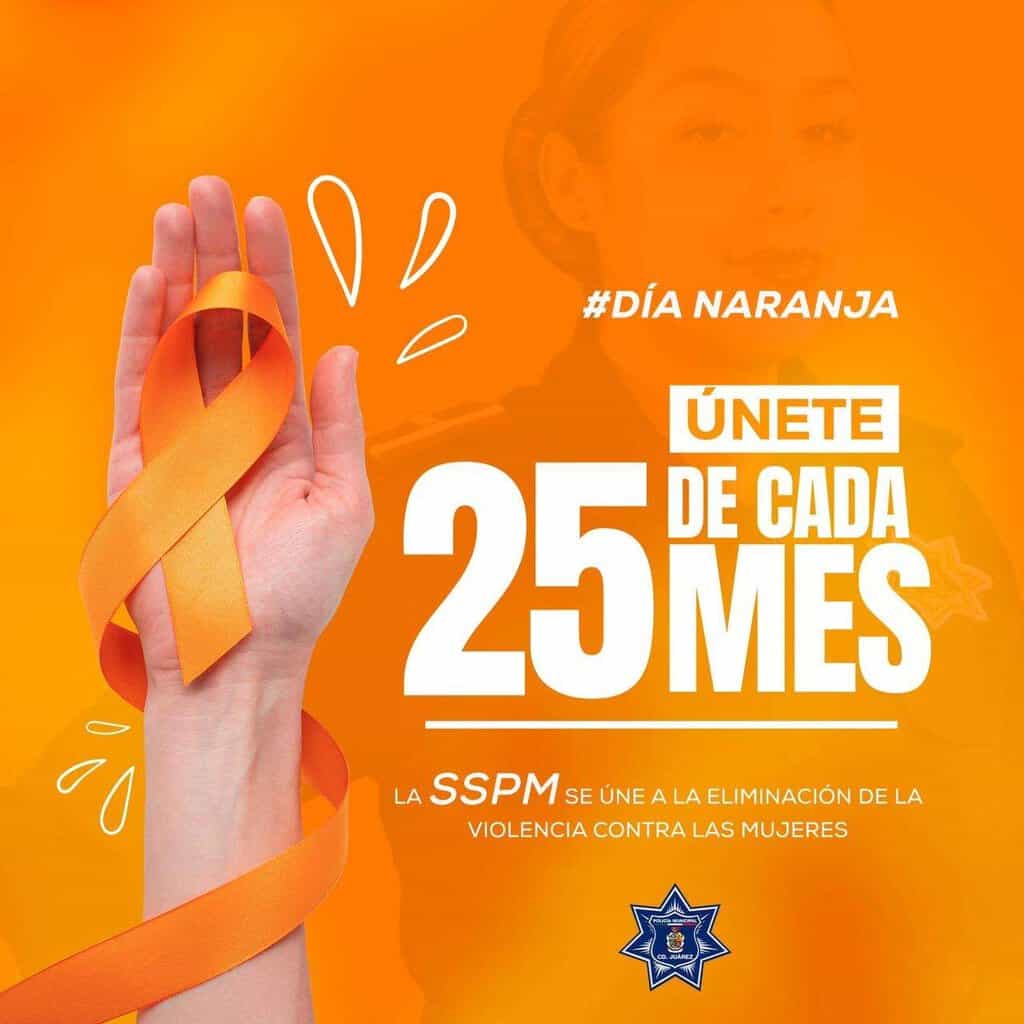 Policía Municipal impulsa la lucha contra la violencia de género en el Día Naranja
