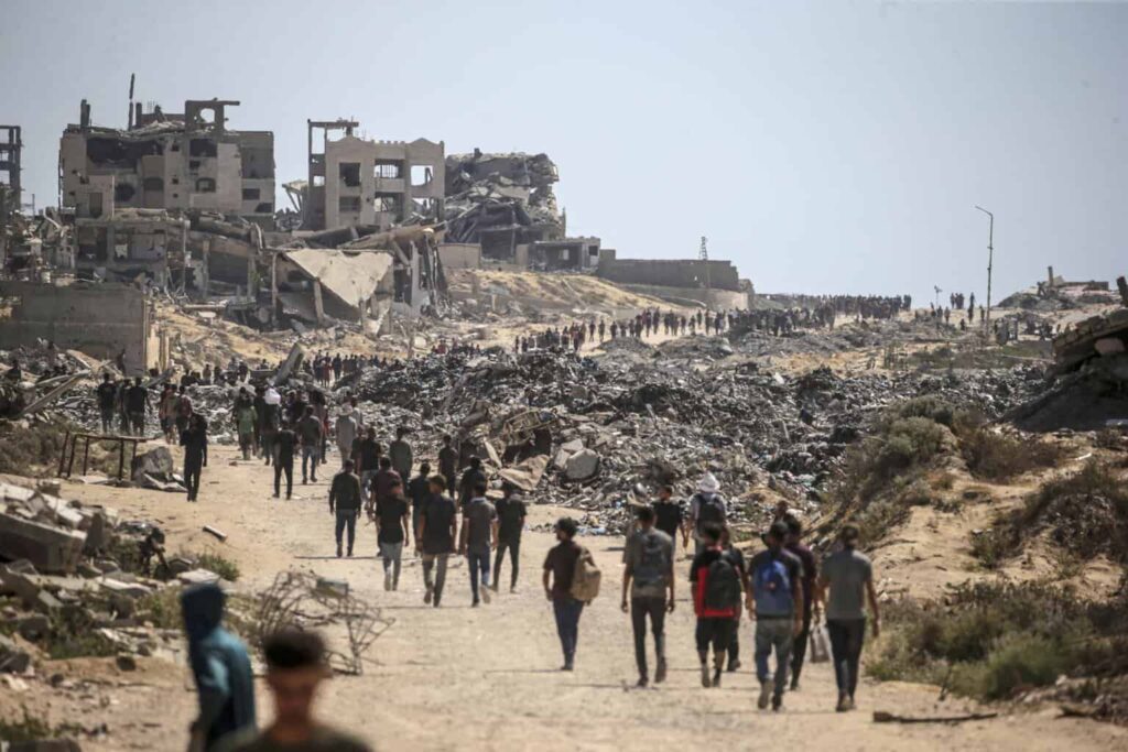 Sheinbaum condena la hambruna en Gaza y llama a la construcción de la paz