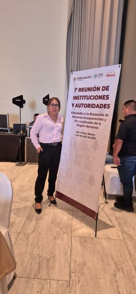 Participa titular de CEAVE en reunión convocada por la Comisión Nacional de Búsqueda