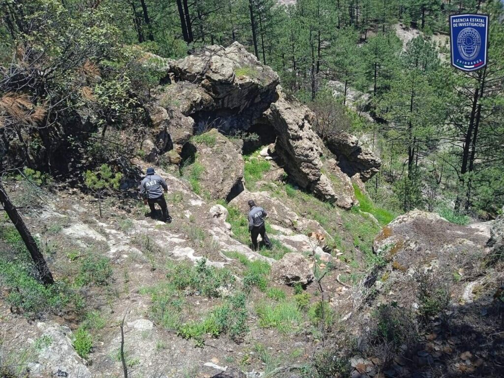 Localizan restos humanos en cueva del municipio de Bocoyna