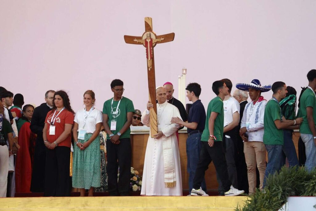 León XIV en el multitudinario Jubileo de los Jóvenes