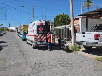 Chocan a motociclista en cruce de José María Iglesias