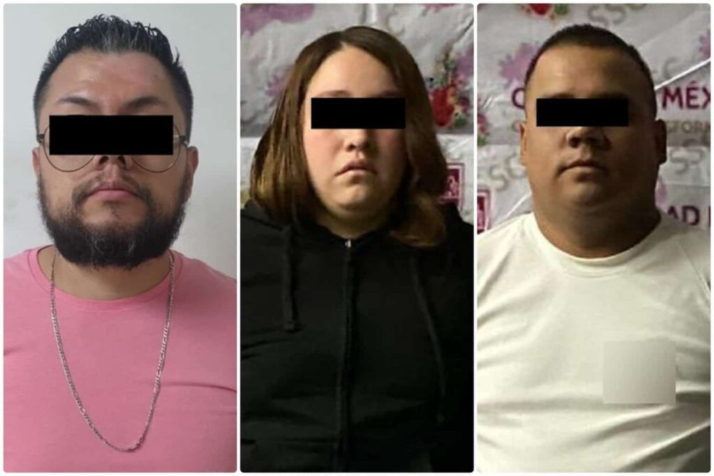 Detienen a 3 extorsionadores de la Unión Tepito en CDMX