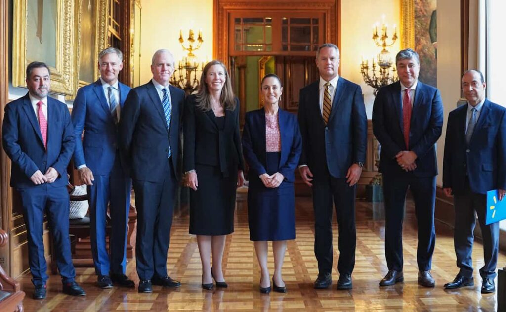 Walmart se compromete a sumarse al Plan México: Sheinbaum tras reunión