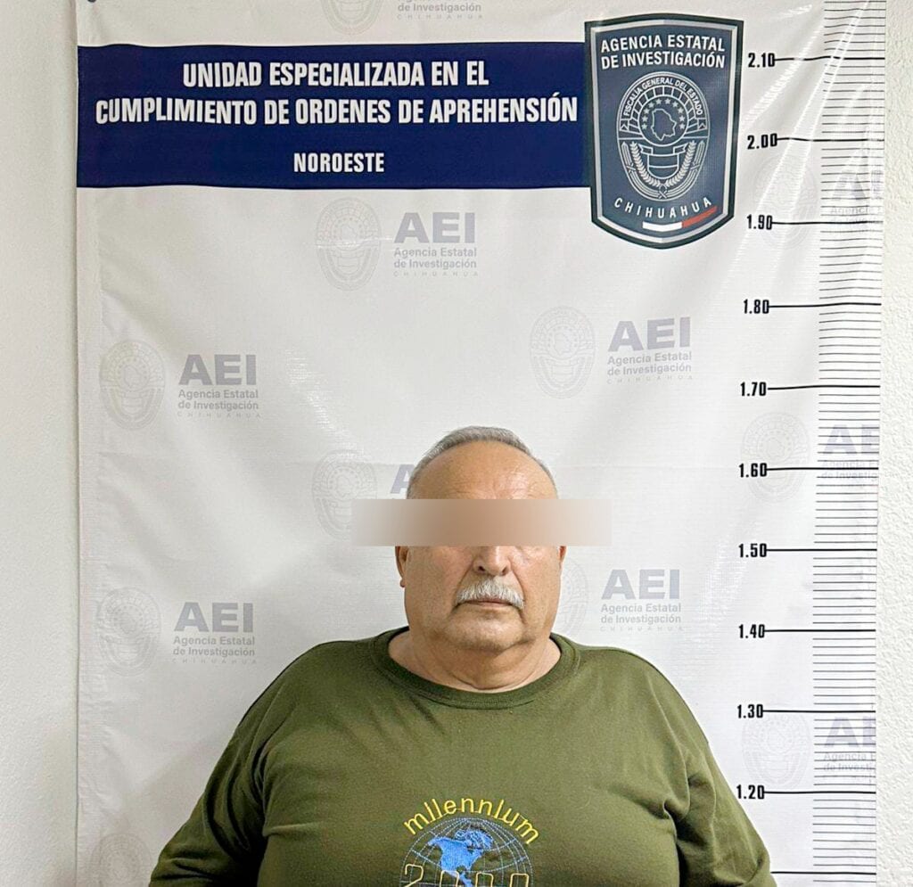 Detiene AEI a probable agresor sexual de una menor de edad en Nuevo Casas Grandes