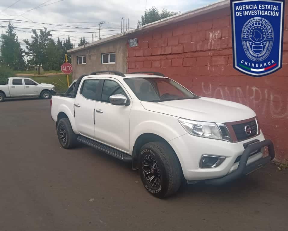 Recupera AEI en Parral dos camionetas con reporte de robo en la ciudad de Chihuahua