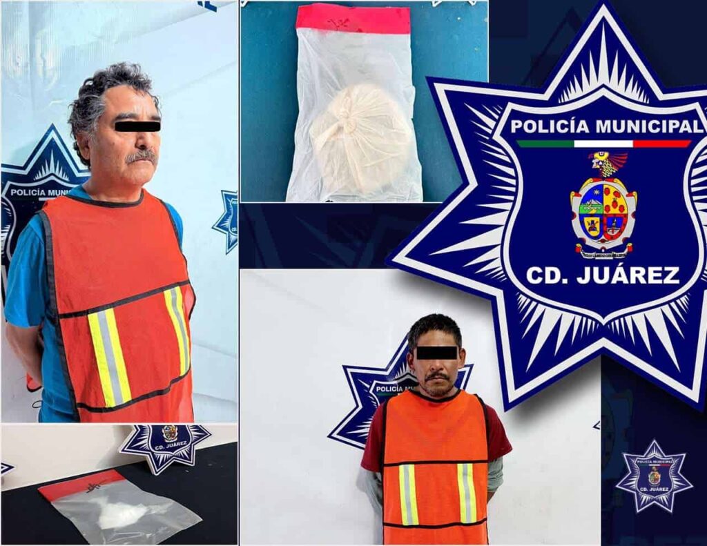 Arrestan a dos narcomenudistas