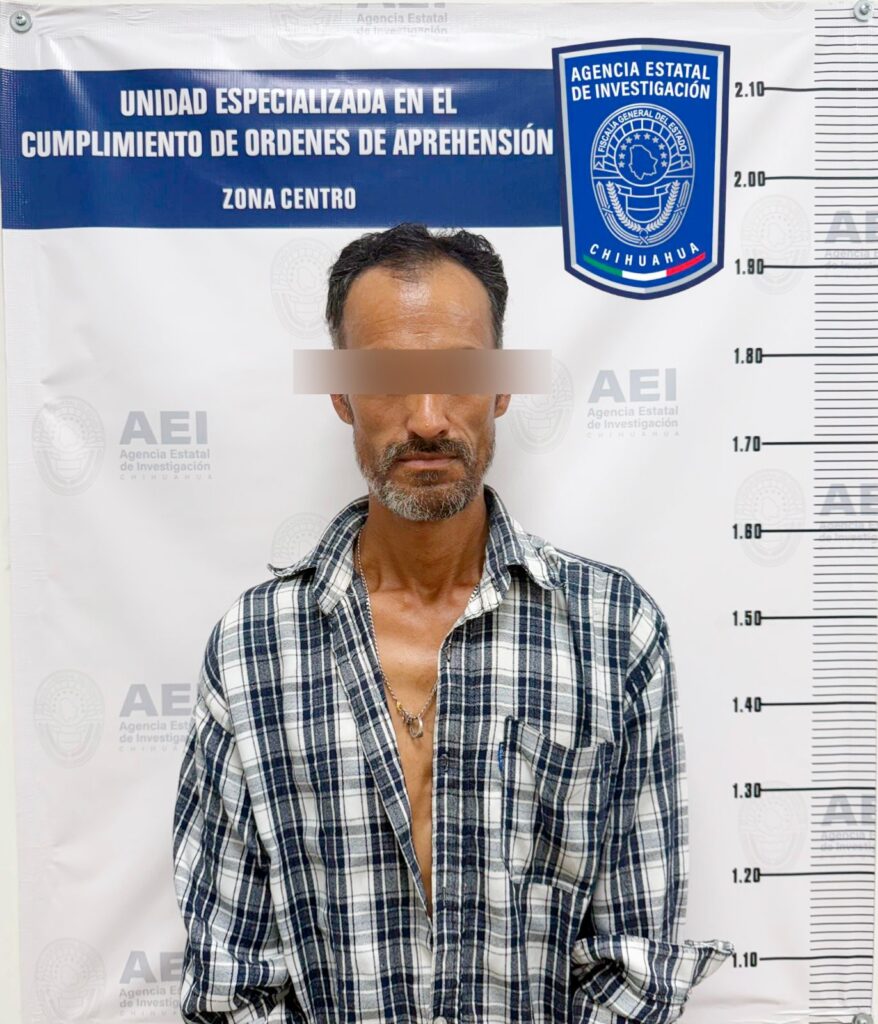Detiene AEI a sujeto por agresión física y emocional de mujer en la ciudad de Chihuahua