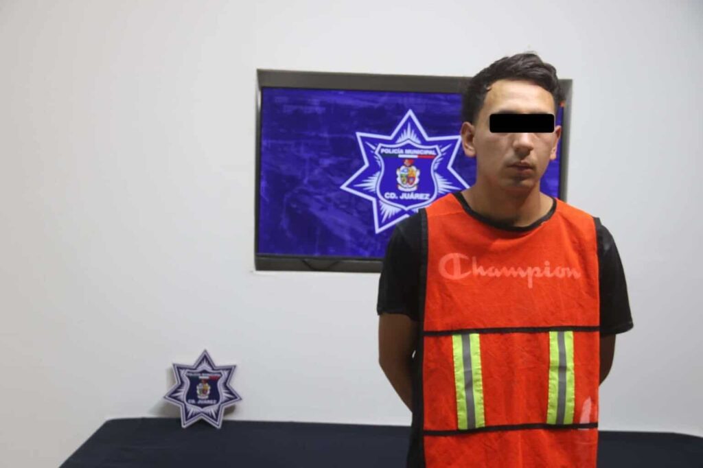 Lo arrestan por asaltar con violencia a una persona