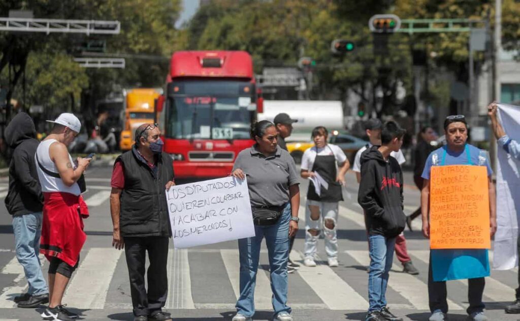 Conductores de aplicación y locatarios de mercados protestarán hoy lunes 4 de agosto en CDMX