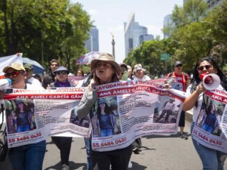 Marchan en la CDMX para exigir la localización de Ana Amelí, joven desaparecida en el Ajusco