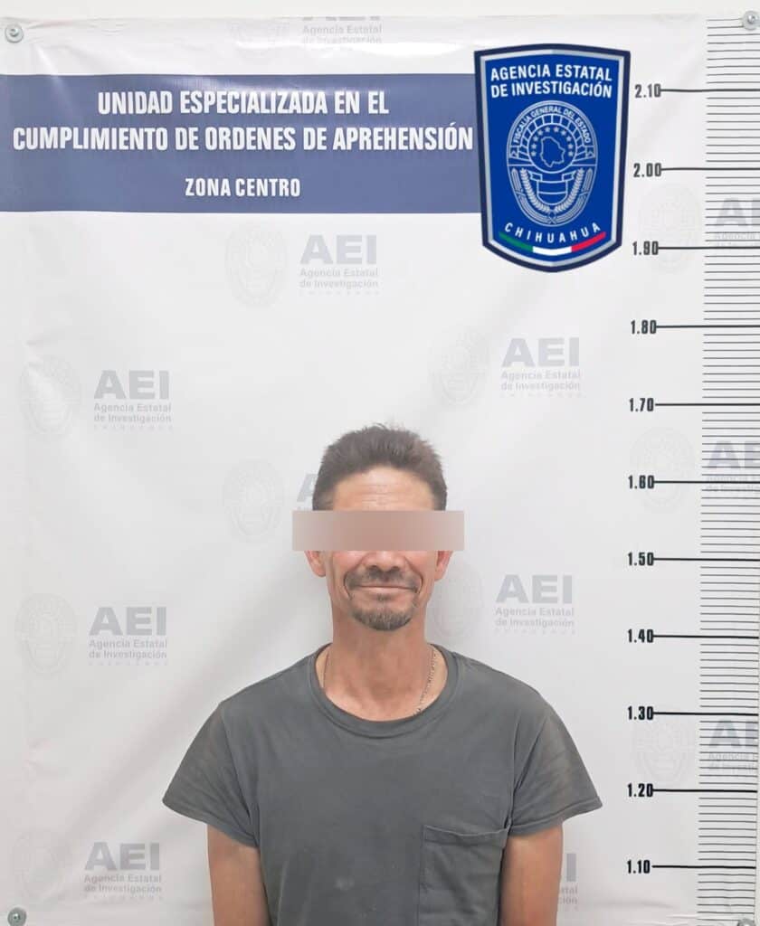 Detiene AEI a sujeto por ejercer violencia familiar en la colonia Villa Juárez