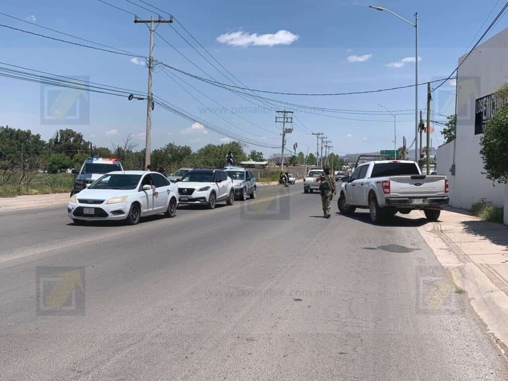 Persecución y disparos en Juan Pablo II termina con detenido tras asalto y choque