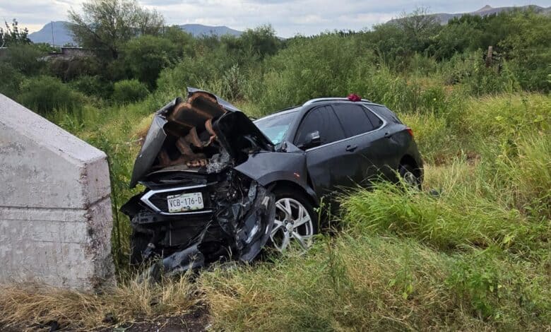 Tragedia en la carretera Chihuahua–Meoqui: mueren madre y su bebé tras fuerte accidente