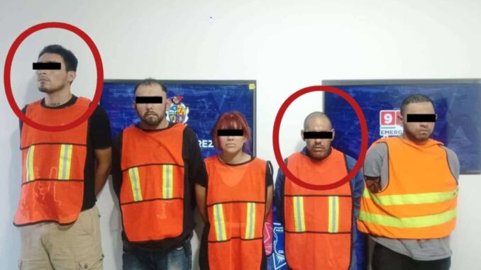 Arrestan a 5 responsables de un feminicidio ocurrido en El Granjero