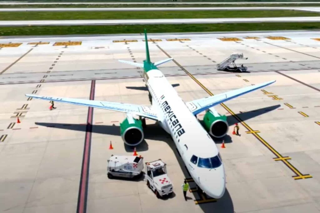 Mexicana de Aviación recibe segunda aeronave Embraer E195-E2
