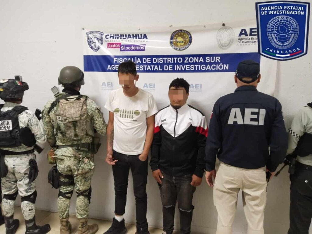 Rescató Célula BOI a paramédicos secuestrados en Chihuahua y detuvo a dos implicados