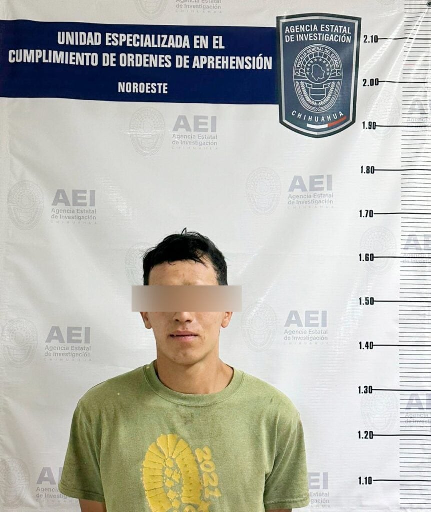 Detiene AEI a joven por violencia familiar en Nuevo Casas Grandes