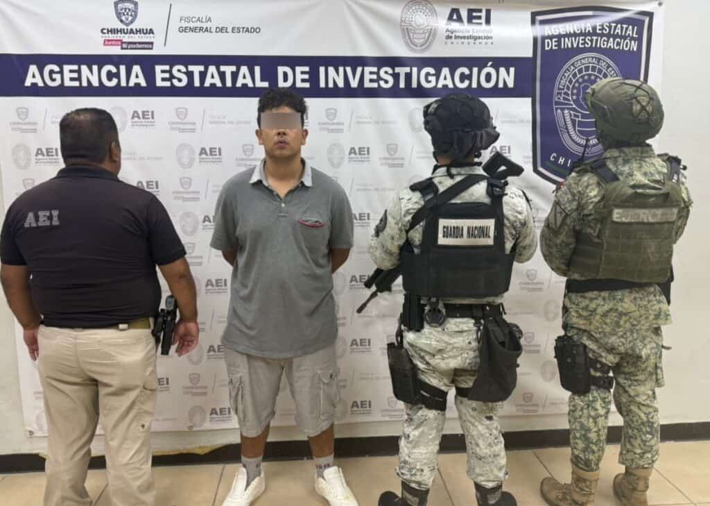 Cumplimenta AEI orden de aprehensión a probable responsable de un homicidio