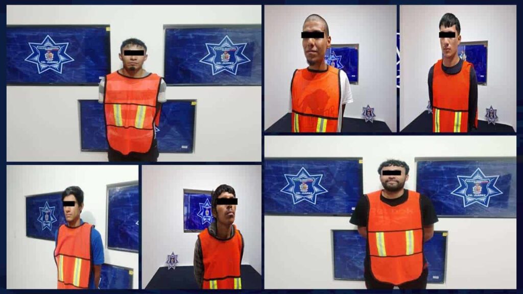 Arrestan a seis prófugos de la justicia